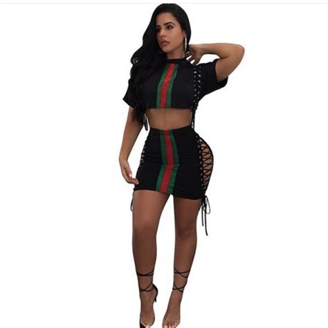 gucci two piece set|gucci two piece outfit.